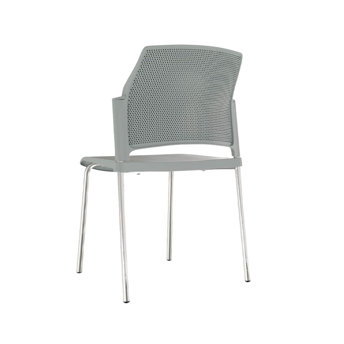 OFIDEAS - Silla de Oficina Visita Zyle Color Gris Ofideas