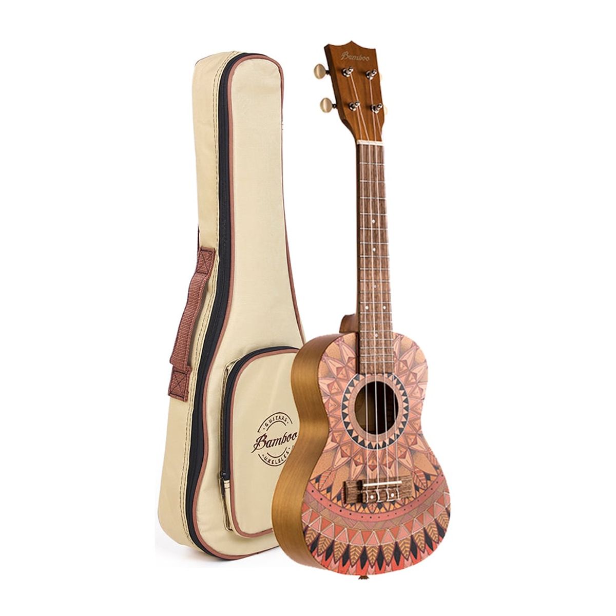 BAMBOO - UKELELE CONCIERTO MANDALA LINE - SUMMER