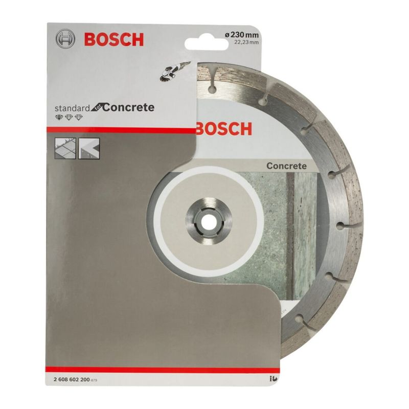 BOSCH - DISCO DIAMANTADO SEGMENTADO CORTE CONCRETO 9 ESTANDAR - BOSCH