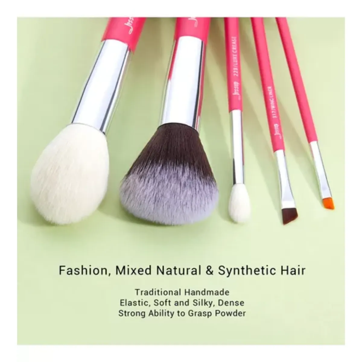 GENERICO - SET DE BROCHAS PARA MAQUILLAJE DE 25 PIEZAS JESSUP ORIGINAL