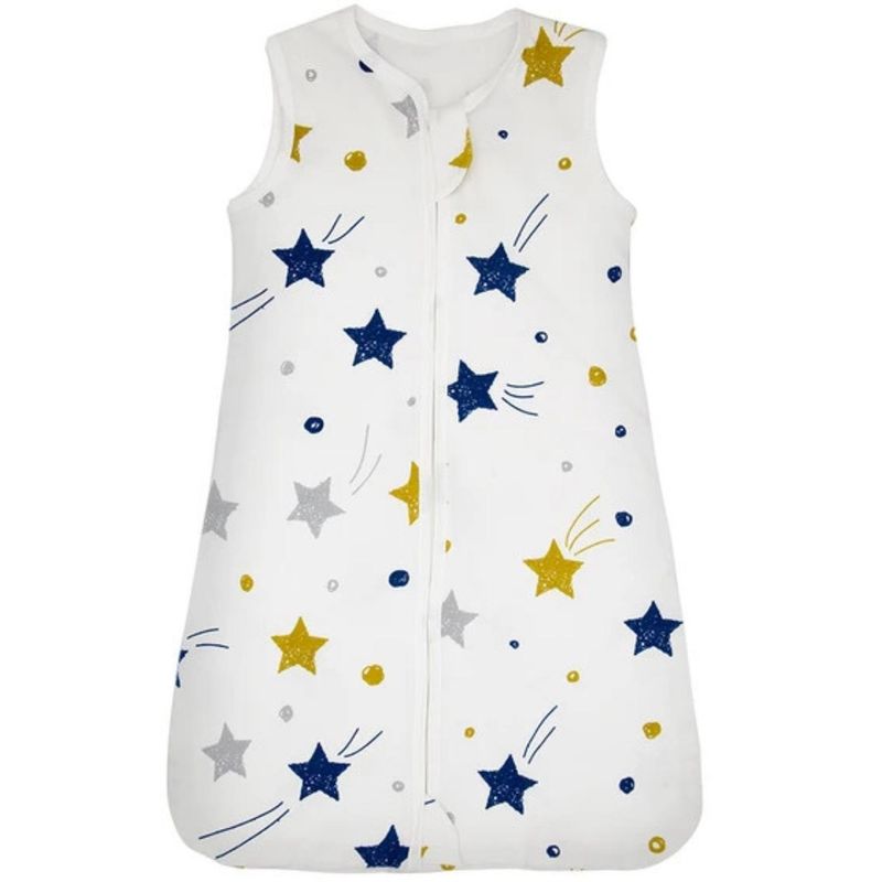 GENERICO - Saco de dormir fino - 100% algodón - Star