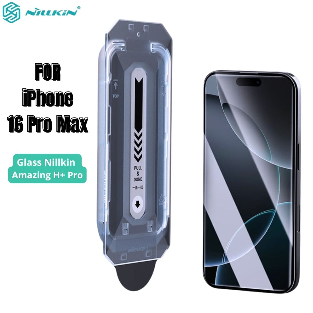 NILLKIN - Glass Nillkin Amazing H+ Pro - iPhone 16 Pro Max