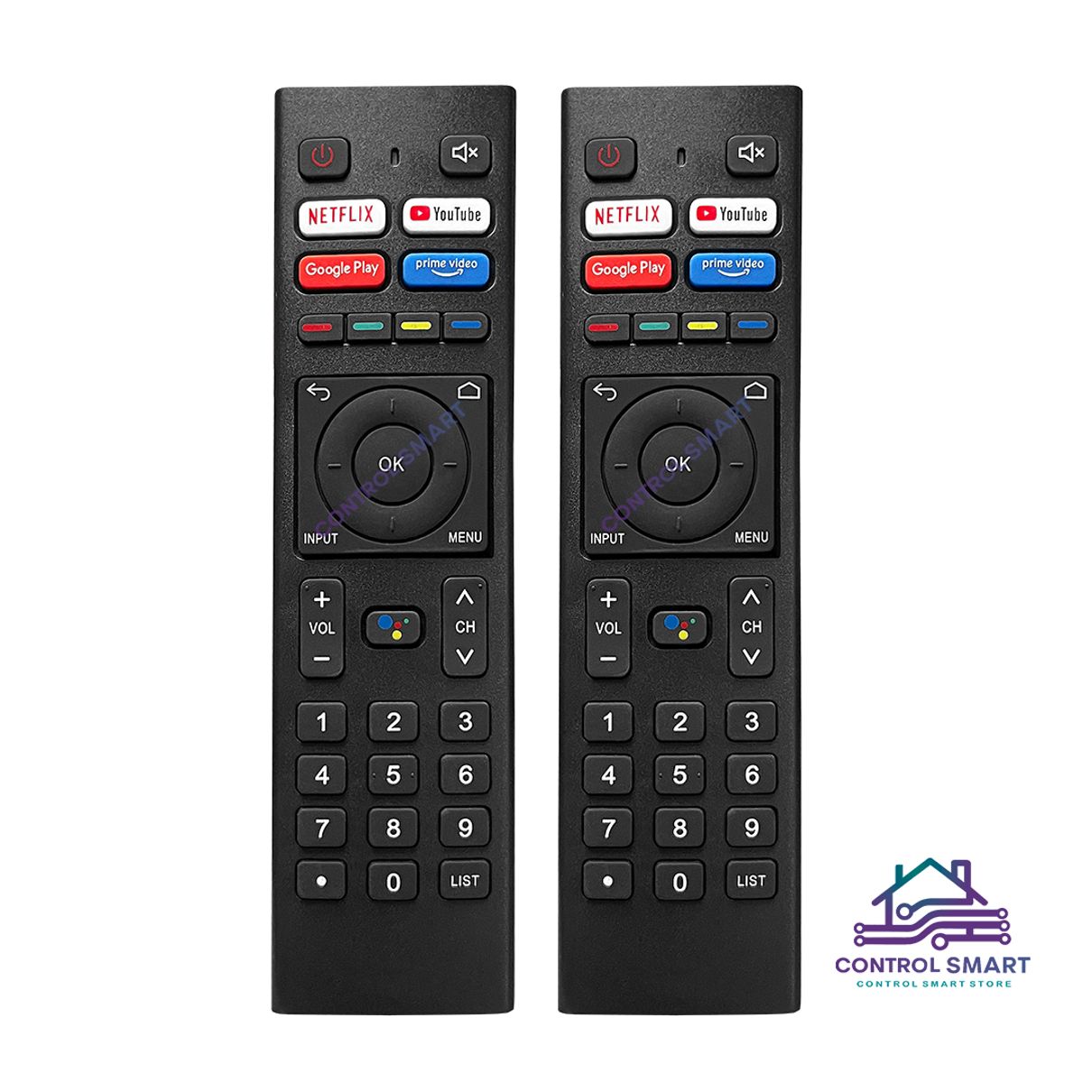 GENERICO - Nuevo Control Remoto Para BGH TV 4K  Smart y Accesos Directos