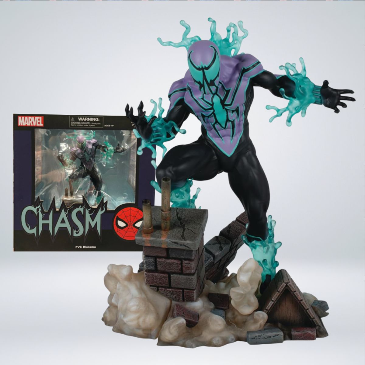 MARVEL - FIGURA DIAMOND SELECT MARVEL SPIDERMAN CHASM