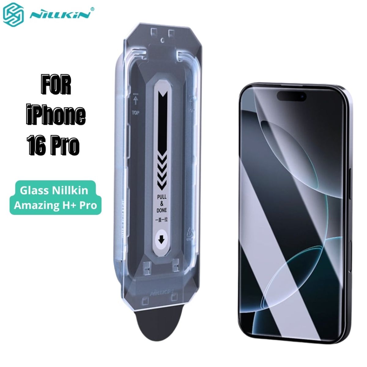 NILLKIN - Glass Nillkin Amazing H+ Pro - iPhone 16 Pro