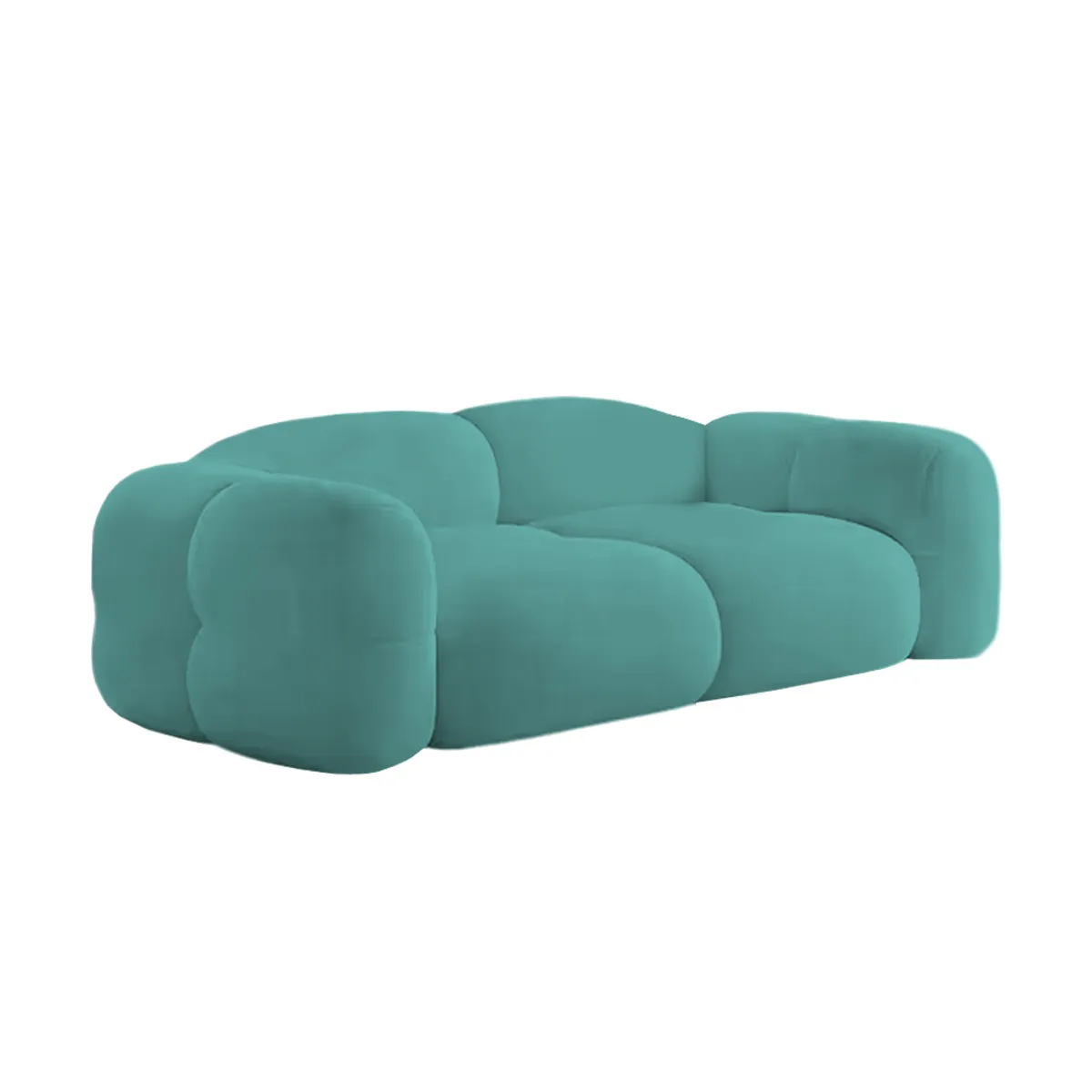 BH BARAKA HOME PREMIUM - Sofá Premium Nube 2 Cuerpos - Jade