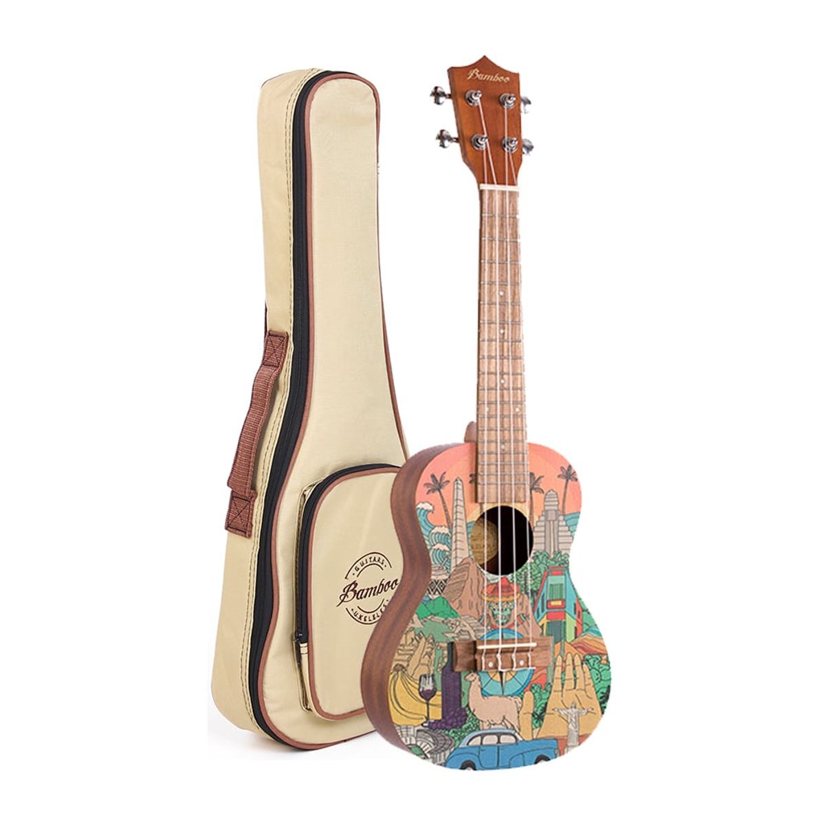 BAMBOO - UKELELE CONCIERTO CULTURE LINE - LATIN