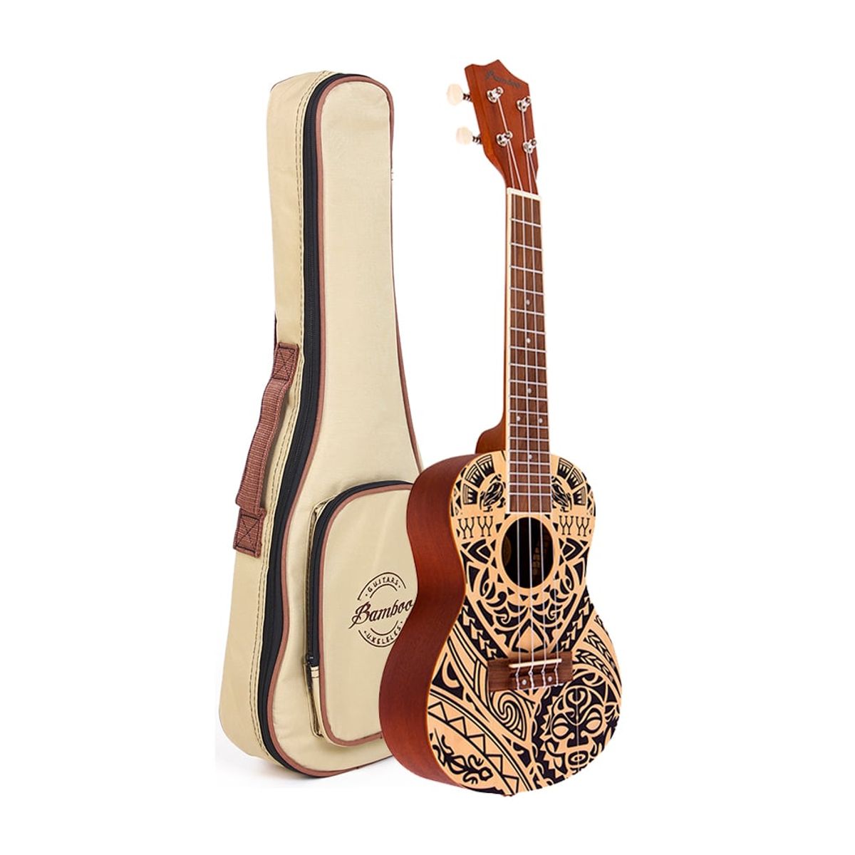 BAMBOO - UKELELE CONCIERTO CULTURE LINE - TRIBAL