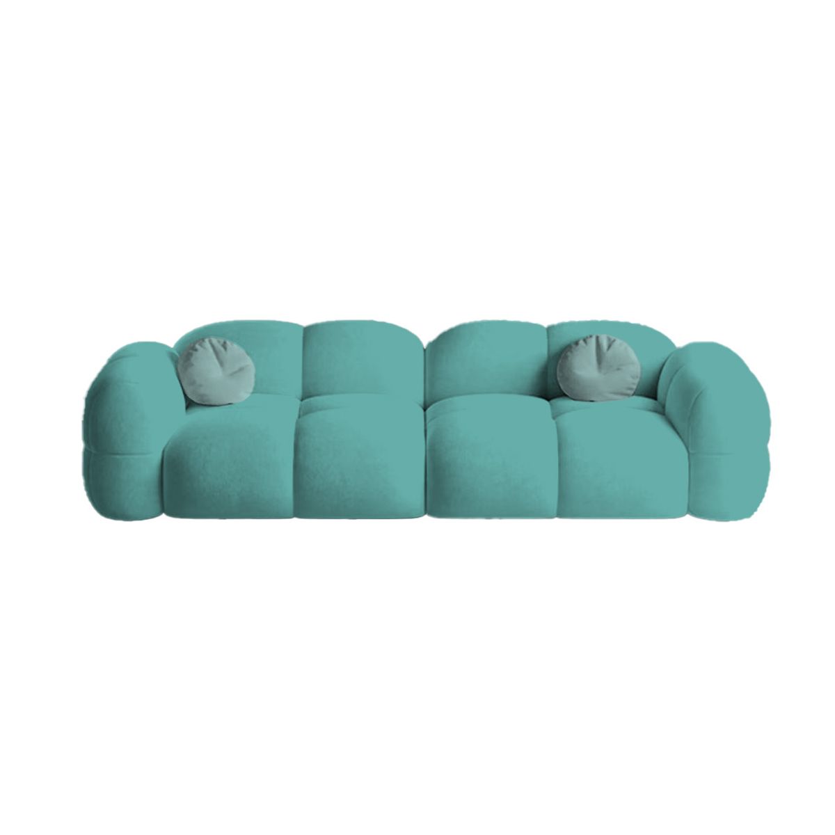 BH BARAKA HOME PREMIUM - Sofá Premium Nube 4 Cuerpos - Jade