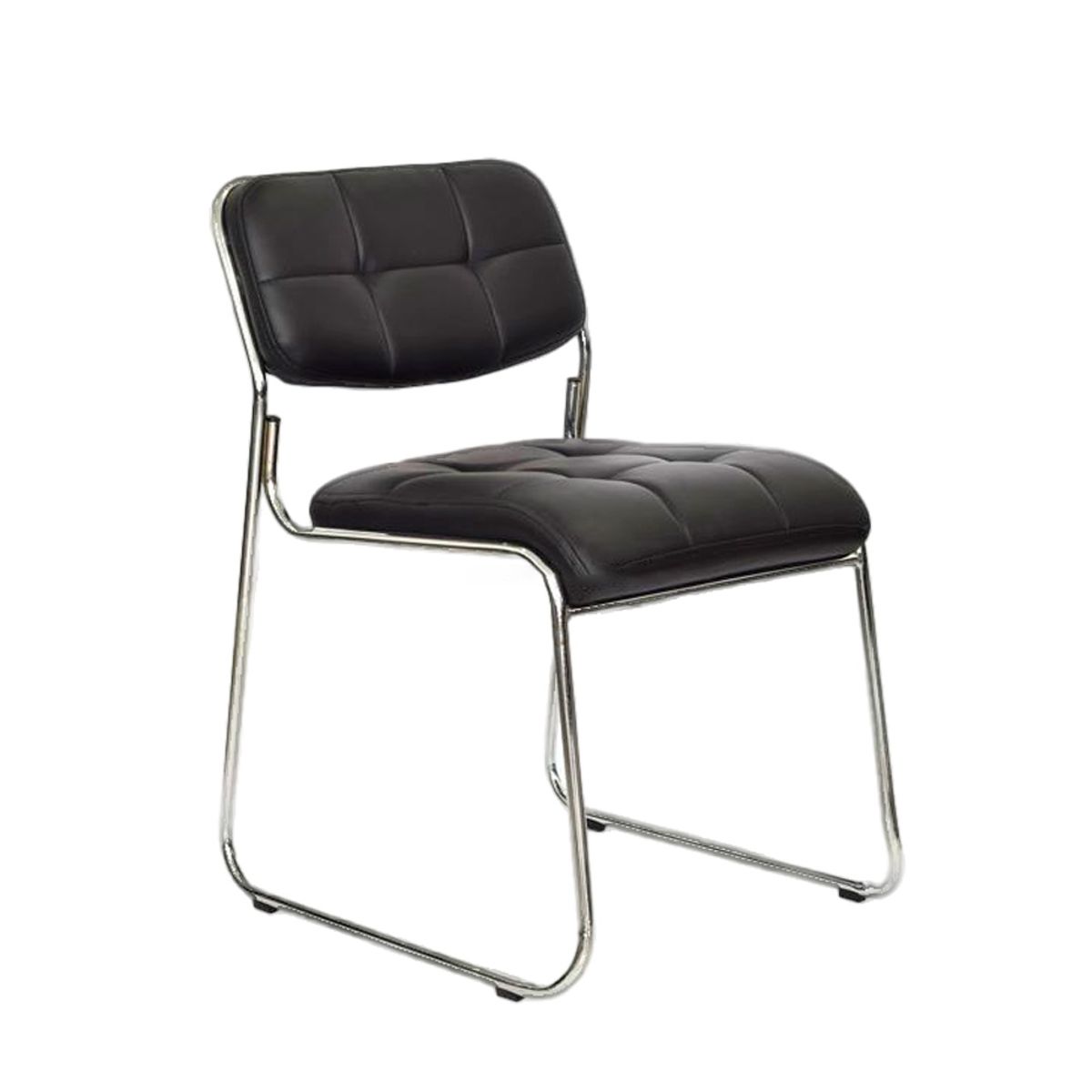 OFIDEAS - Silla de Visita Fija Viva Negro Ofideas