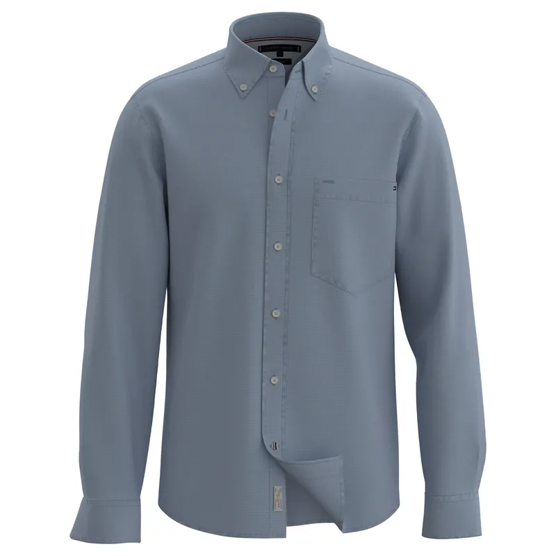 TOMMY HILFIGER - CAMISA HOUNDSTOOTH RF SHIRT TH