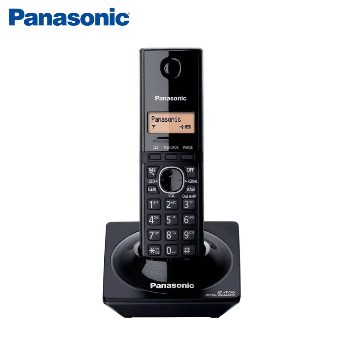 PANASONIC - TELÉFONO FIJO PANASONIC INALÁMBRICO NEGRO KX-TG3451LCB