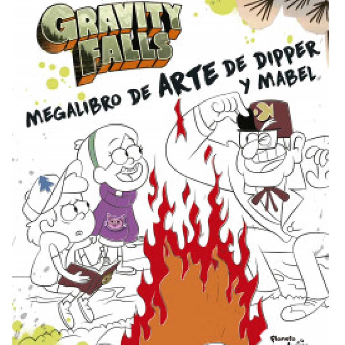 DISNEY - Gravity Falls Megalibro de arte de Dipper y Mabel