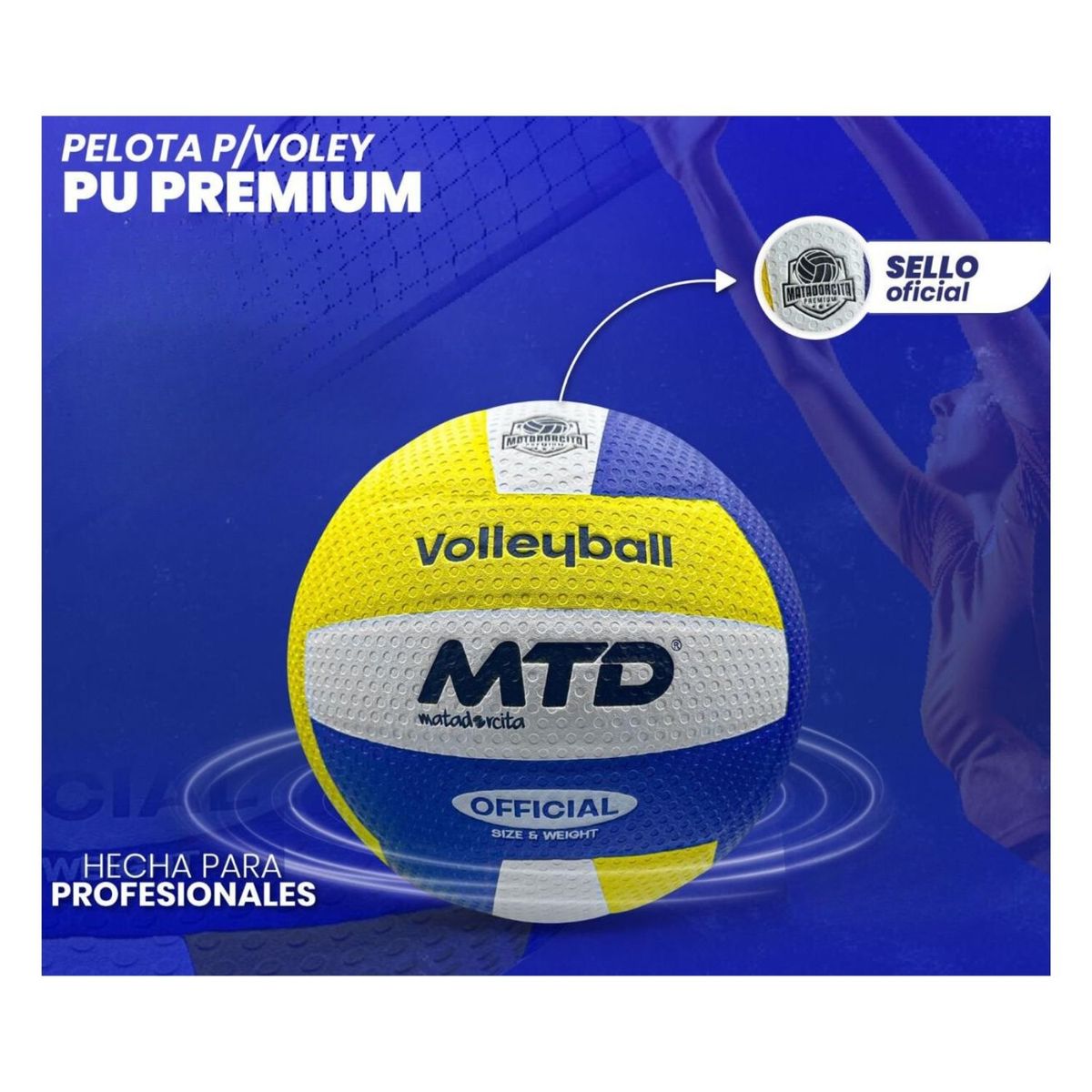 MATADORCITA - Pelota de Voley PU - MTD Matadorcita Premium-210