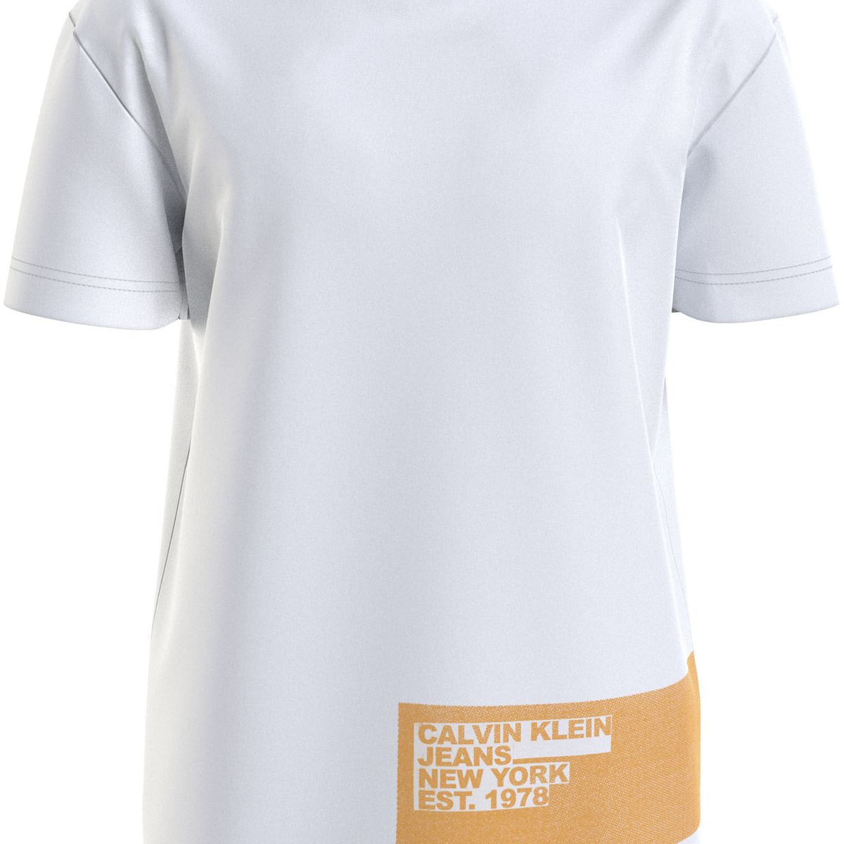 CALVIN KLEIN - CAMISETA SMALL CENTER BOX TEE