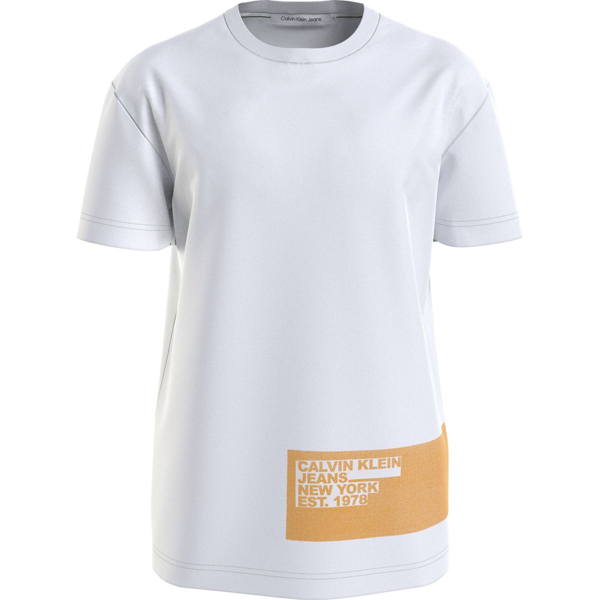 CALVIN KLEIN - CAMISETA SMALL CENTER BOX TEE