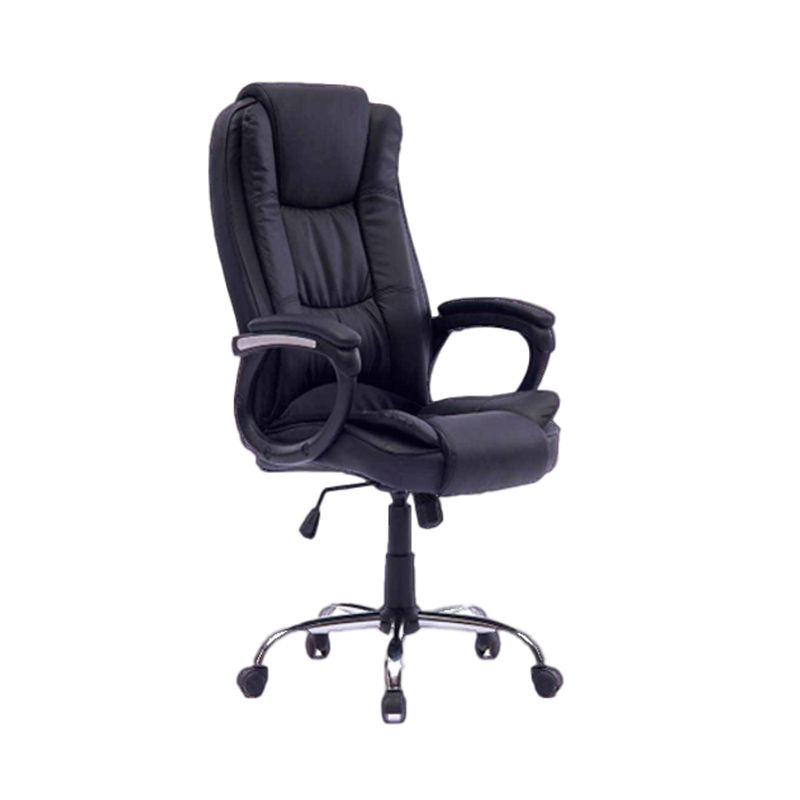 OFIDEAS - Silla de Oficina Giratoria Kicks Presidente Negro Eco Ofideas