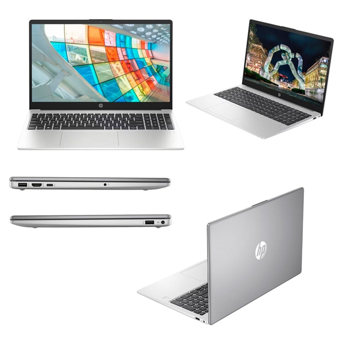 HP - Notebook HP 250 G10, 15.6" LCD LED HD, Core i3-1315U hasta 4.50GHz, 8GB DDR4-3200MHz