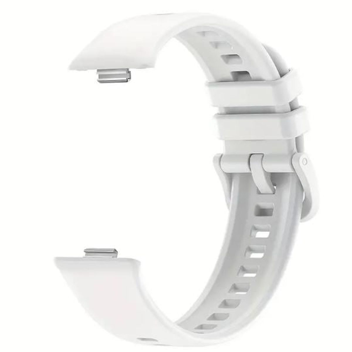 GENERICO - CORREA SILICON + BUMPER PARA HUAWEI WATCH FIT 3 BLANCO