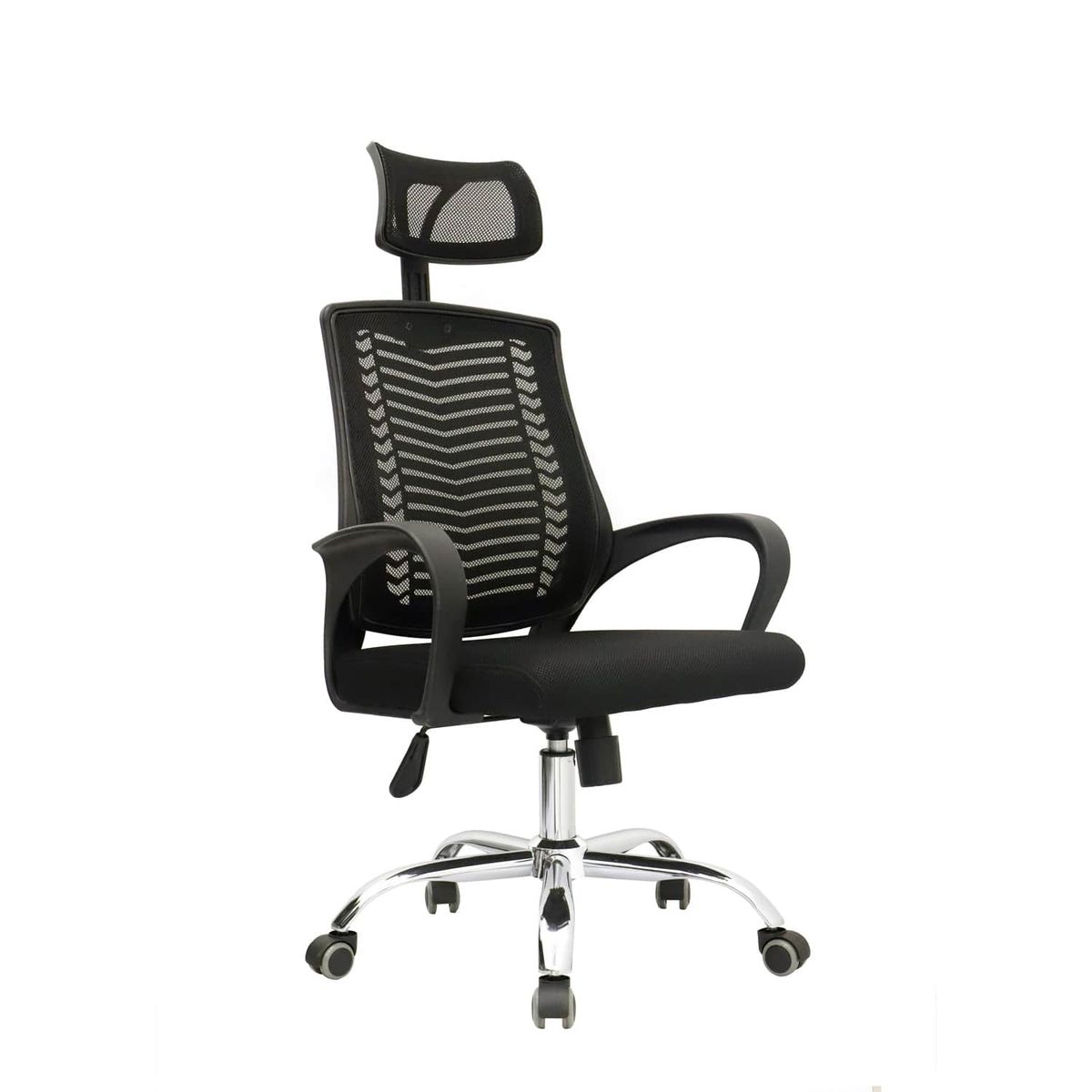 OFIDEAS - Silla de Oficina Giratoria Lifan Negro Con Cabecero
