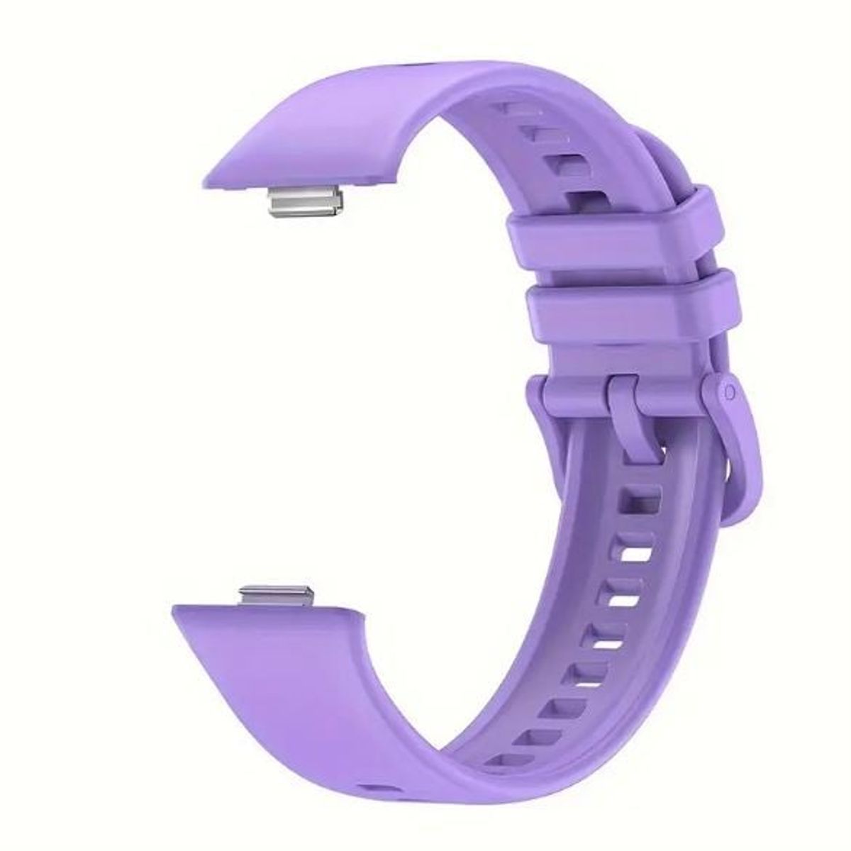 GENERICO - CORREA SILICON + BUMPER PARA HUAWEI WATCH FIT 3 LILA