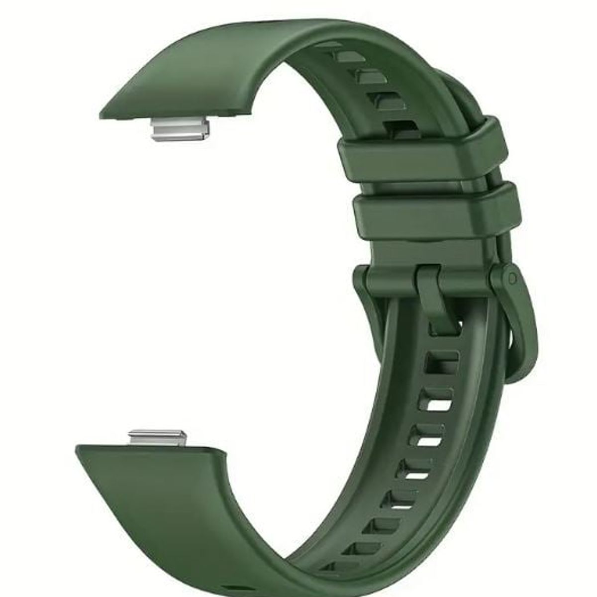 GENERICO - CORREA SILICON + BUMPER PARA HUAWEI WATCH FIT 3 VERDE