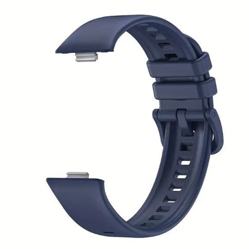 GENERICO - CORREA SILICON PARA HUAWEI WATCH FIT 3 AZUL