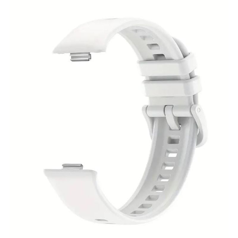 GENERICO - CORREA SILICON PARA HUAWEI WATCH FIT 3 BLANCO