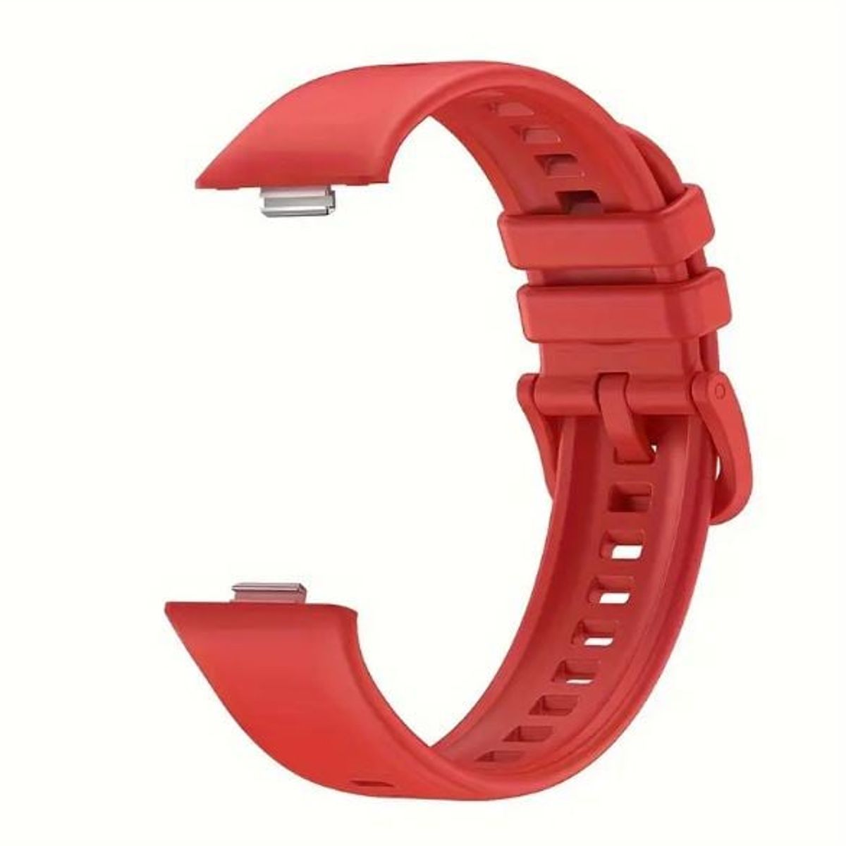 GENERICO - CORREA SILICON PARA HUAWEI WATCH FIT 3 ROJO