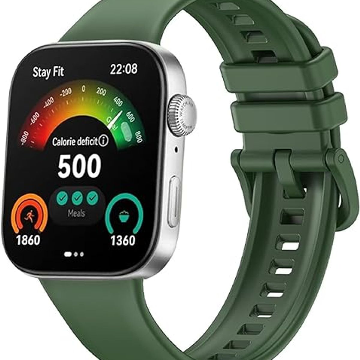 GENERICO - CORREA SILICON PARA HUAWEI WATCH FIT 3 VERDE