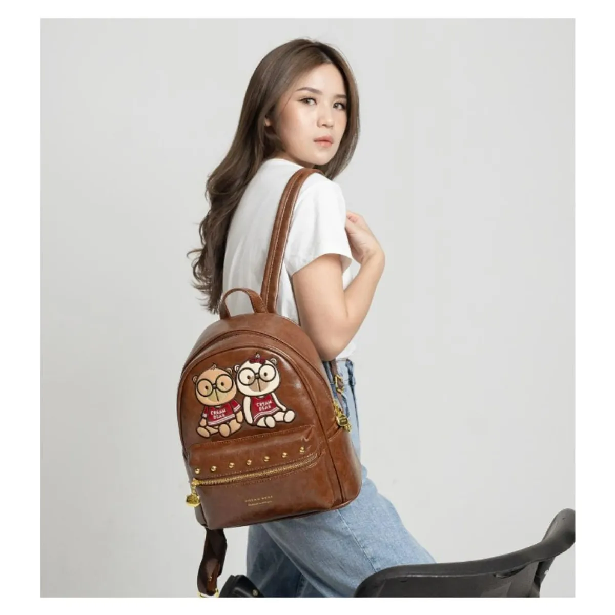 GENERICO - Mochila Antirrobo High Quality Osito para Mujer