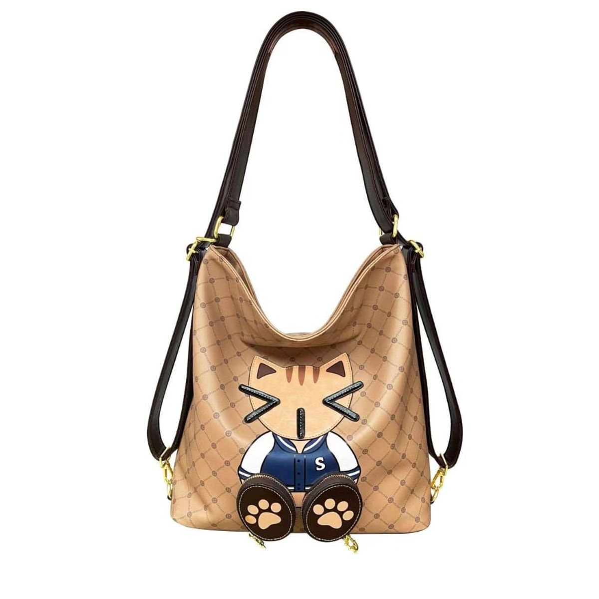 GENERICO - Mochila Maletín Multifuncional para Viaje Gatito Mujer