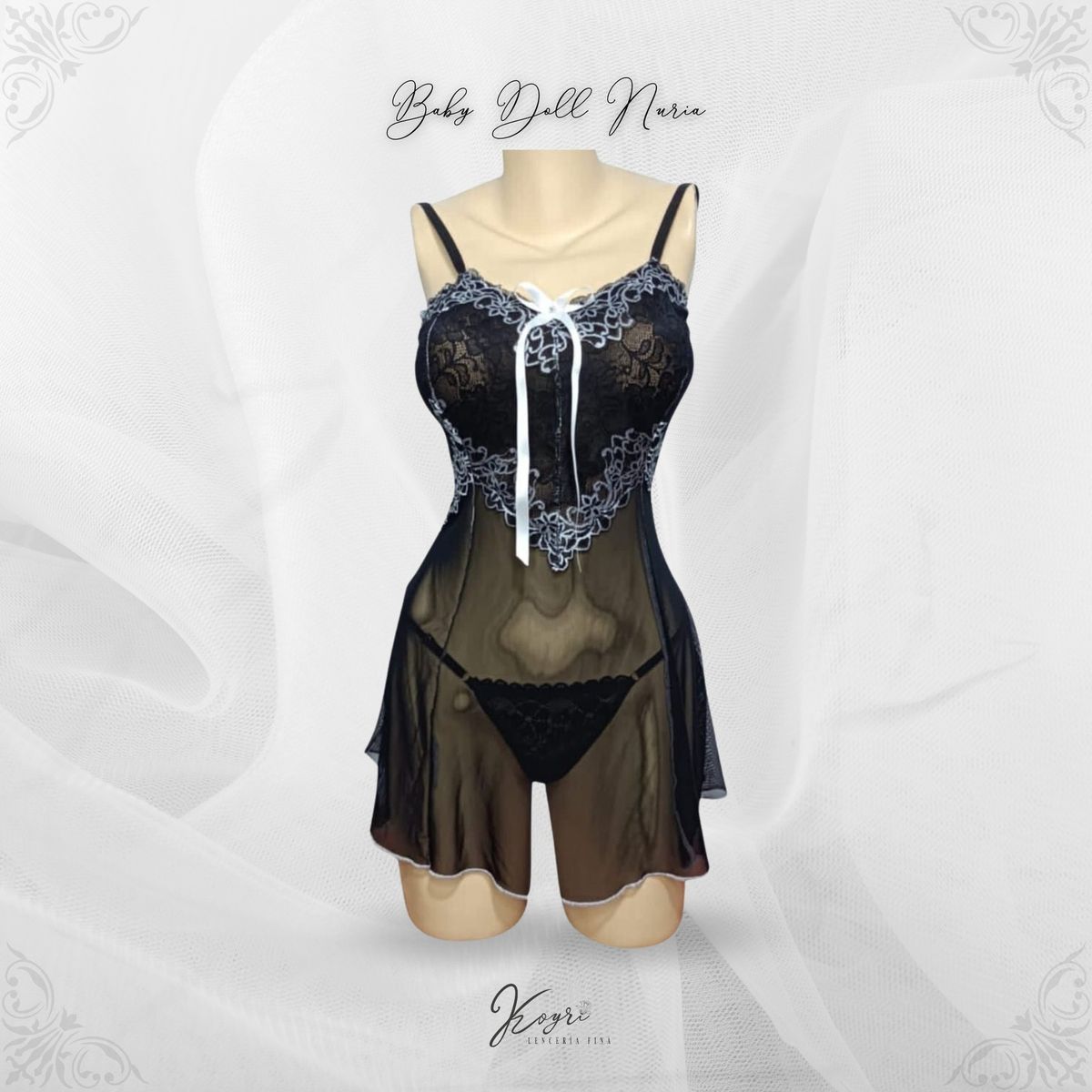 GENERICO - BABYDOLL NURIA MAS HILO