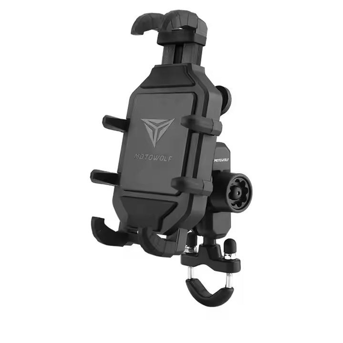 MOTOWOLF - PORTA CELULAR PARA MOTO CON ANTIVIBRACIÓN CARGA INALAMBRICA