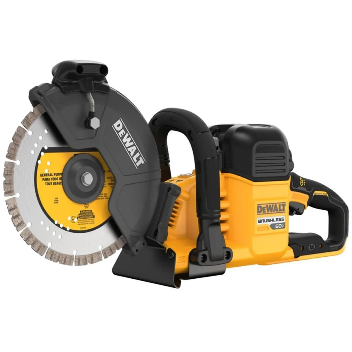DEWALT - Cortadora de Concreto 9" 60V Brushless Baretool Dewalt DCS692B