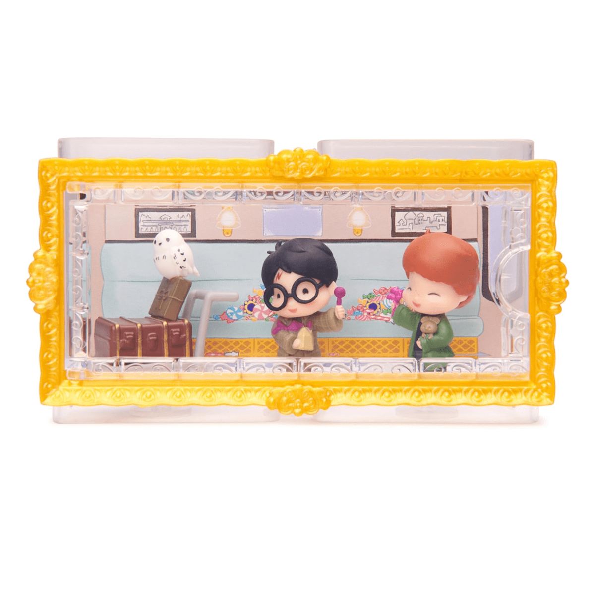 HARRY POTTER - Micro Figuras Harry Potter Ron y Hedwig Wizarding World