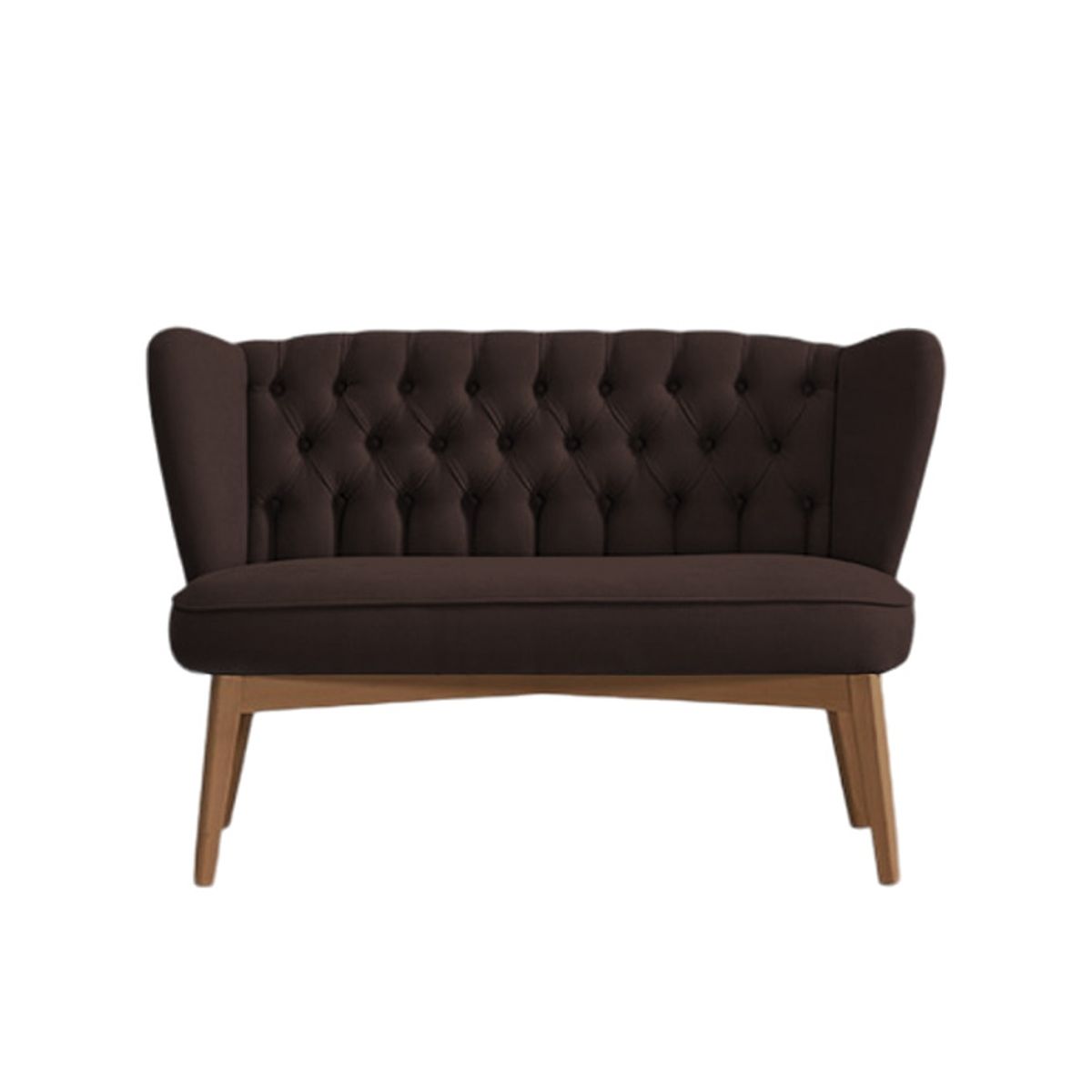 BH BARAKA HOME PREMIUM - Sofá Premium Chester Pearl 2 Cuerpos - Chocolate