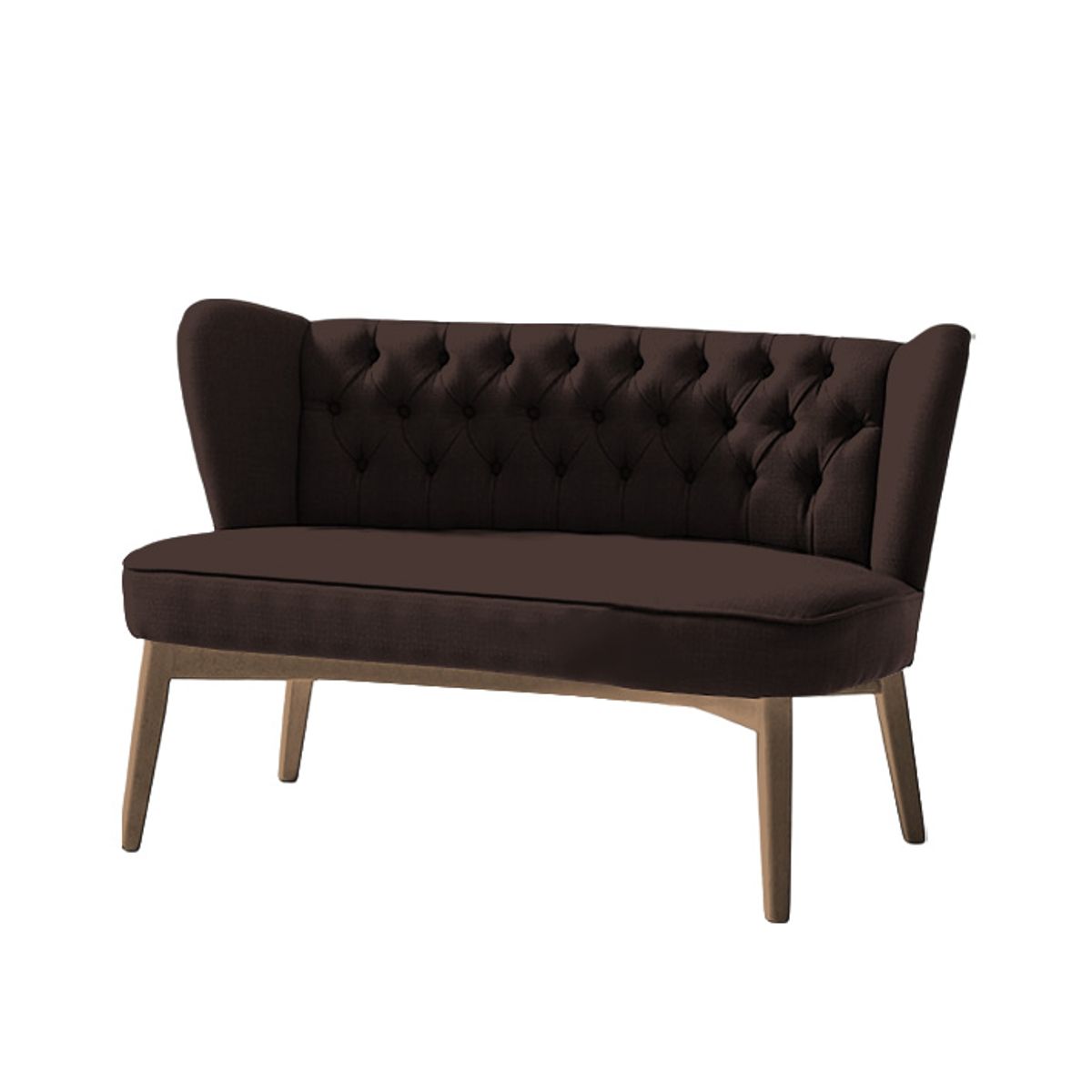 BH BARAKA HOME PREMIUM - Sofá Premium Chester Pearl 2 Cuerpos - Chocolate