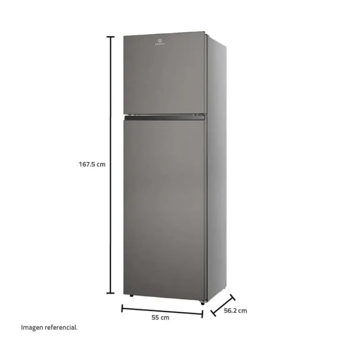 INDURAMA - Refrigeradora Indurama 246LT Top Freezer No Frost RI-389I