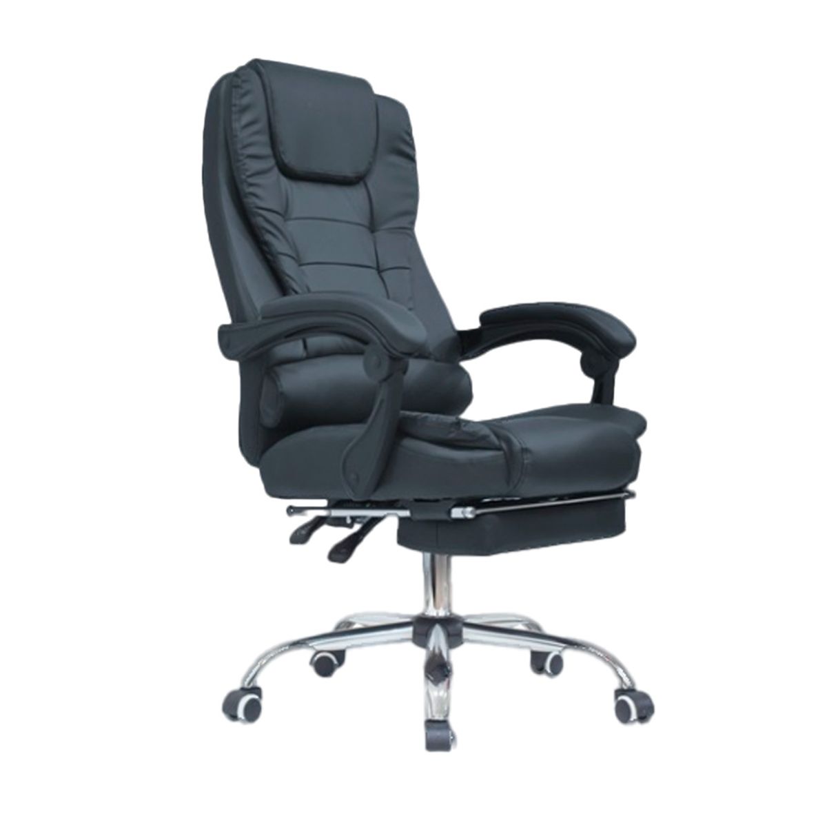 OFIDEAS - Silla de Oficina Ergonómica Reposapies Dafi Cuero Ofideas