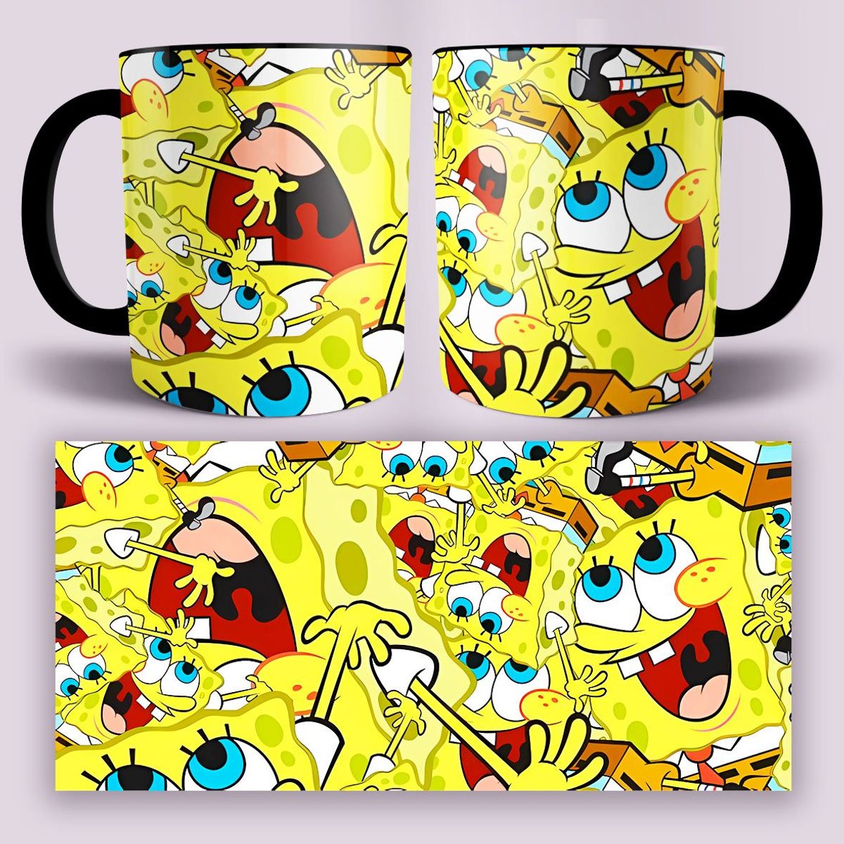 GENERICO - TAZA DE BOB SPONJA 11oz - LQNN
