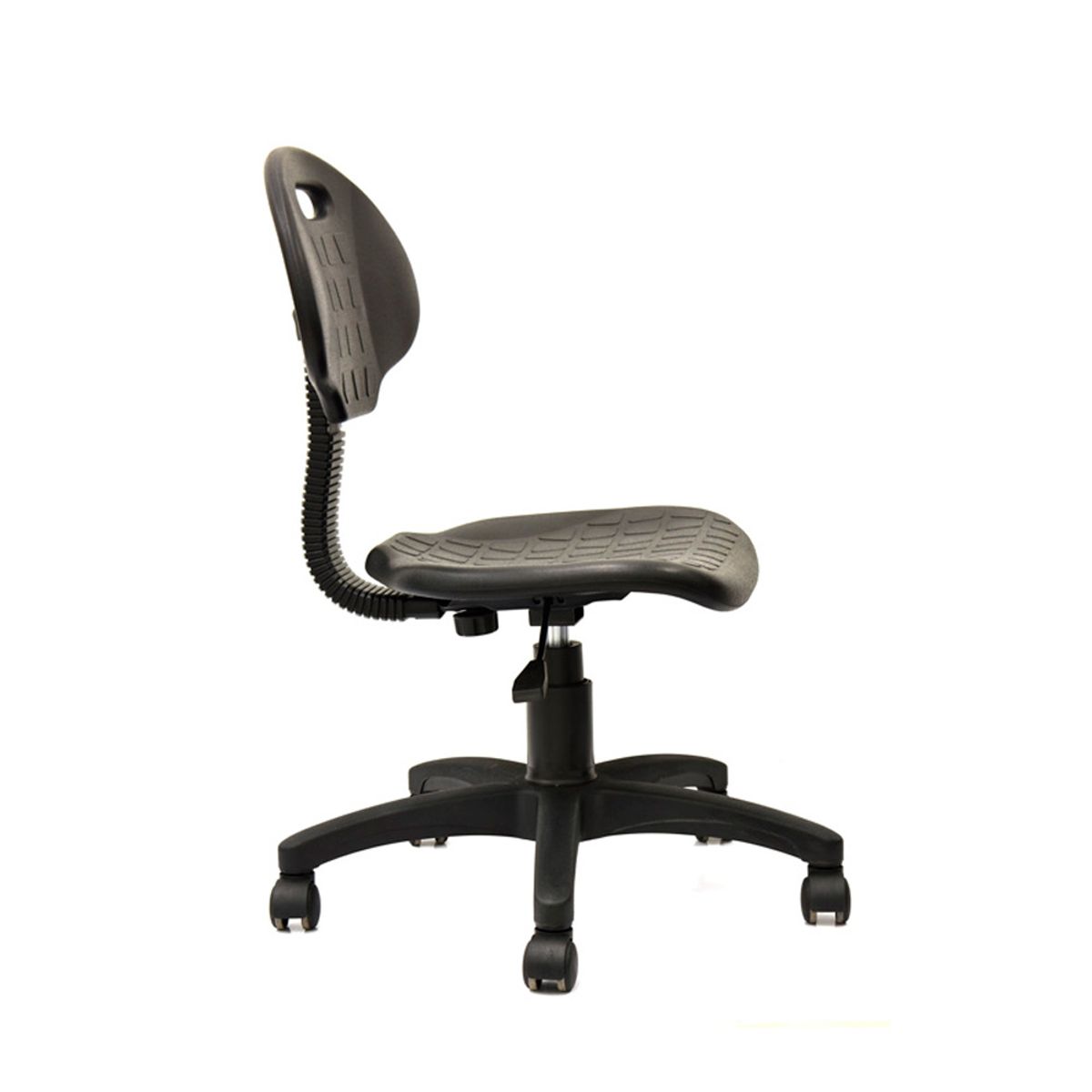 OFIDEAS - Silla Giratoria Para Laboratorio Twig Con Respaldar Negro Ofideas