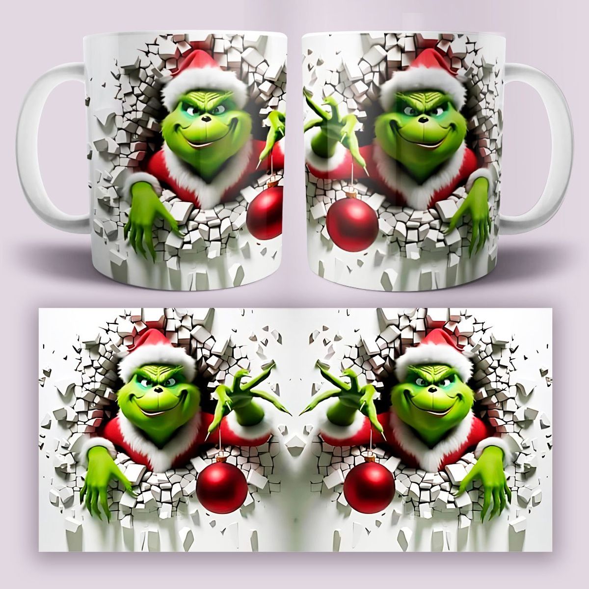 GENERICO - TAZA DEL GRINCH 11oz - LQNN