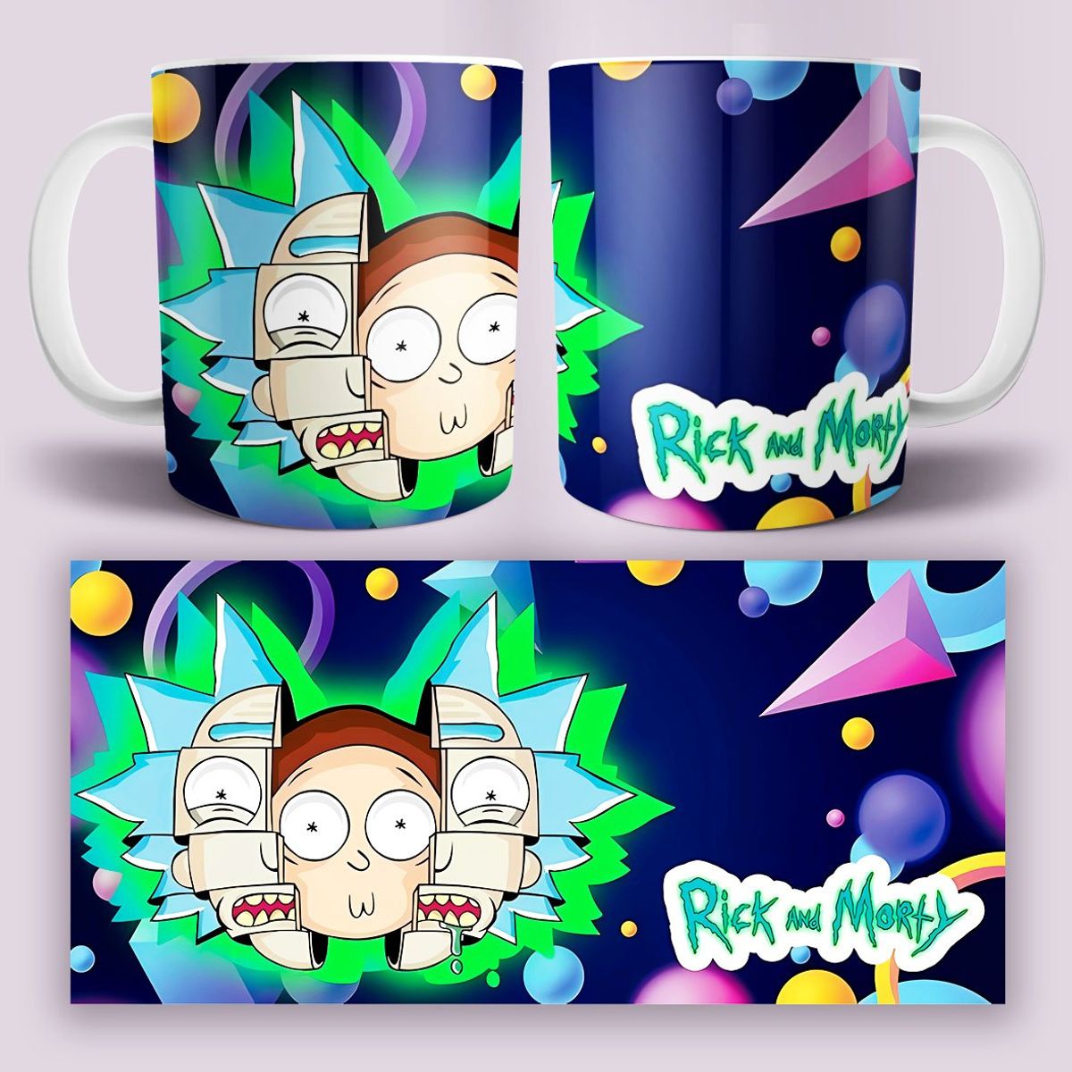 GENERICO - TAZA DE RICK AND MORTY 11oz - LQNN