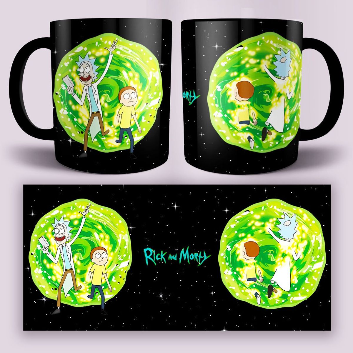 GENERICO - TAZA DE RICK Y MORTY 11oz - LQNN