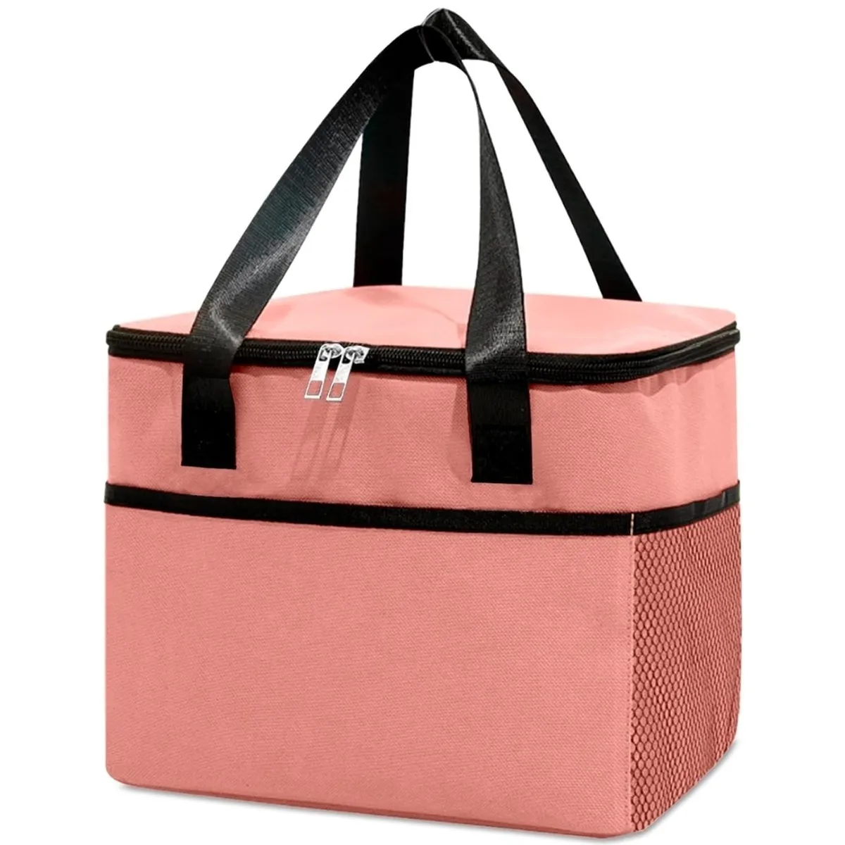 MINARI - Lonchera Térmica Bolsa de Almuerzo Impermeable Rosado 75L