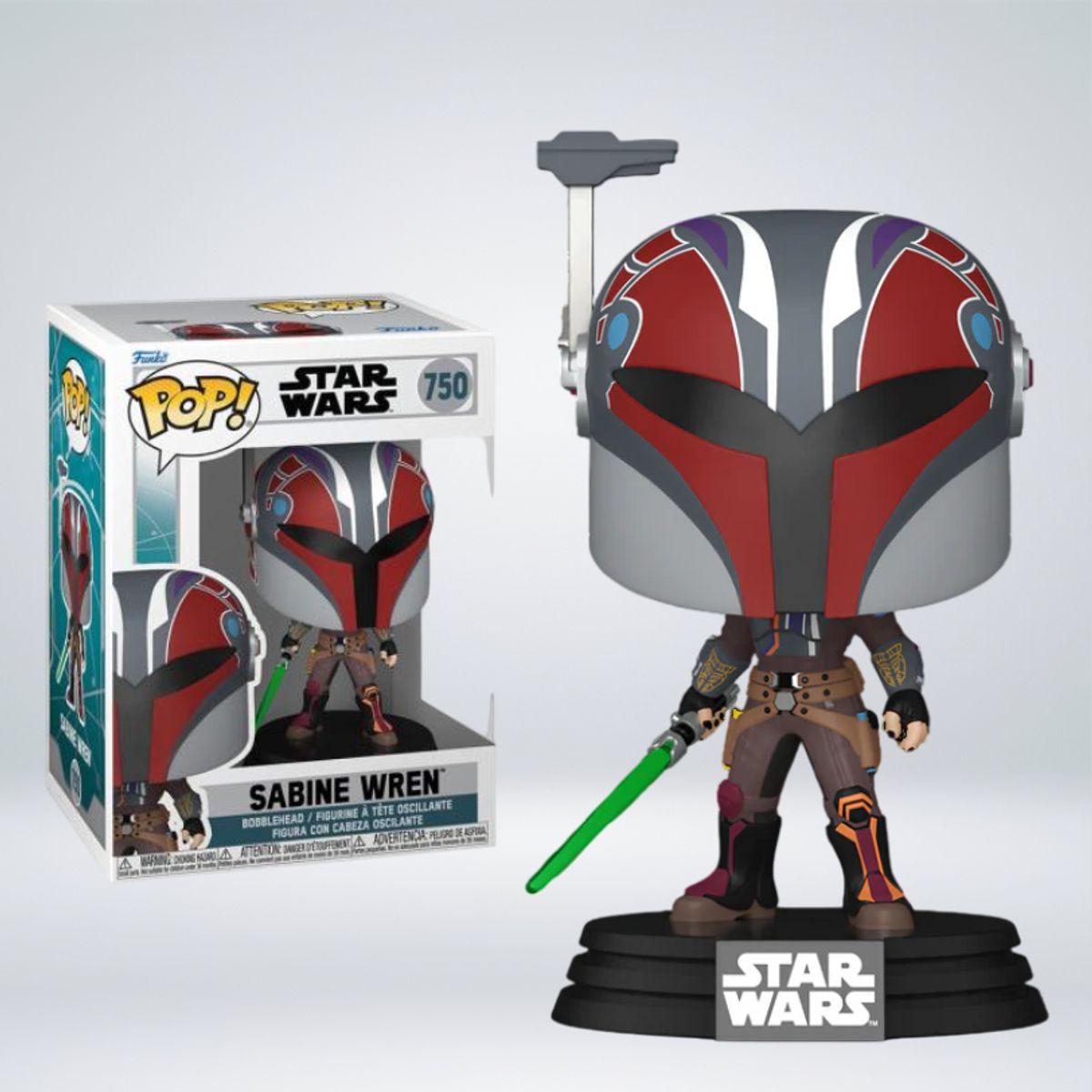 FUNKO - FUNKO POP STAR WARS SABINE WREN 750