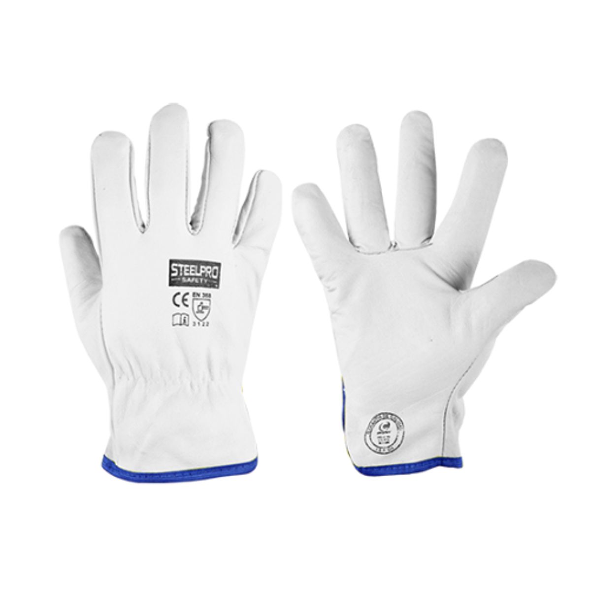 STEEL PRO - GUANTE BADANA  ( Pack x 06 par)