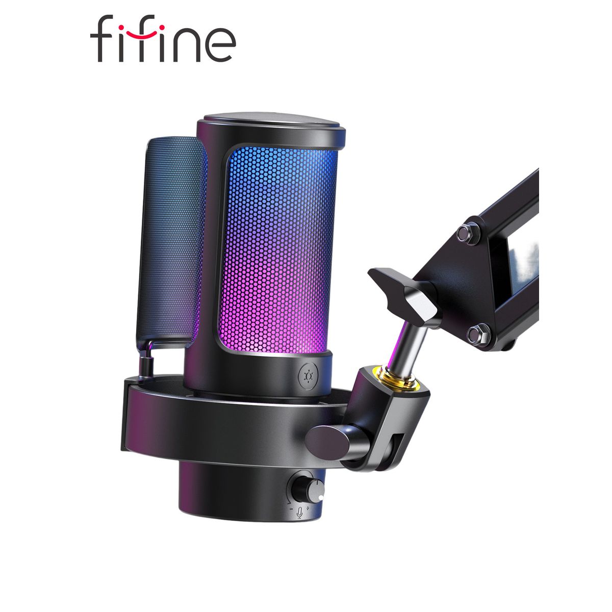 FIFINE - Micrófono Gamer Fifine A8 BLACK