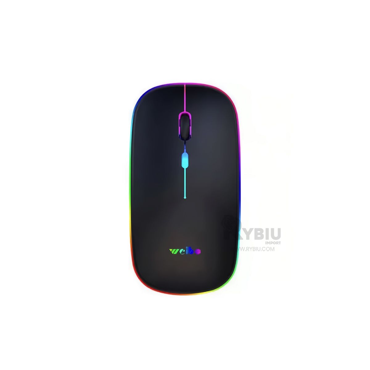 GENERICO - Cursor Funcional RF 6800 en Color Negro Y+Ligas de Regalo